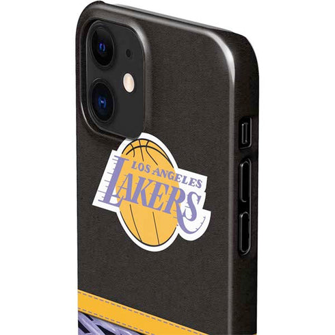 NBA Los Angeles Lakers Retro Palms iPhone 12 Mini Lite Case