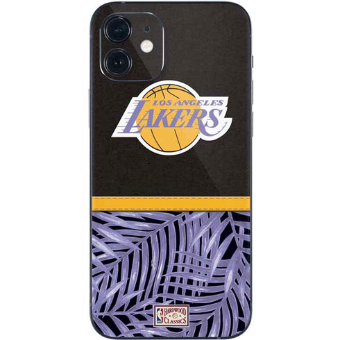 NBA Los Angeles Lakers Retro Palms iPhone 12 Mini Skin