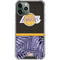 NBA Los Angeles Lakers Retro Palms iPhone 12 Pro Clear Case