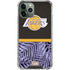 NBA Los Angeles Lakers Retro Palms iPhone 12 Pro Clear Case