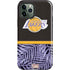 NBA Los Angeles Lakers Retro Palms iPhone 12 Pro Impact Case