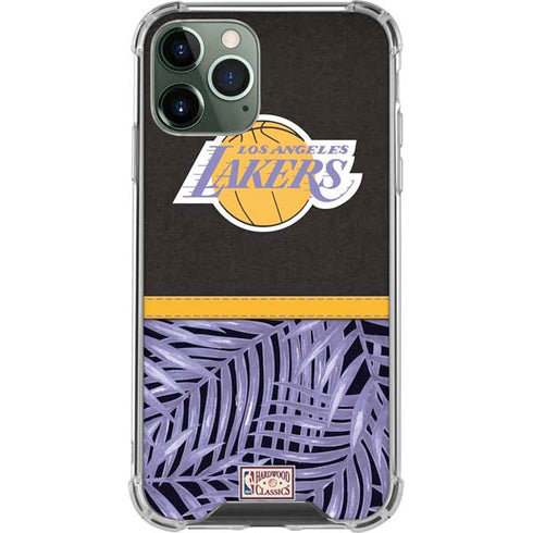 NBA Los Angeles Lakers Retro Palms iPhone 12 Pro Max Clear Case