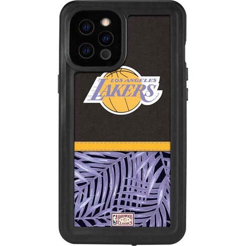 NBA Los Angeles Lakers Retro Palms iPhone 12 Pro Max Waterproof Case