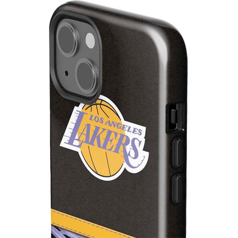 NBA Los Angeles Lakers Retro Palms iPhone 13 Impact Case