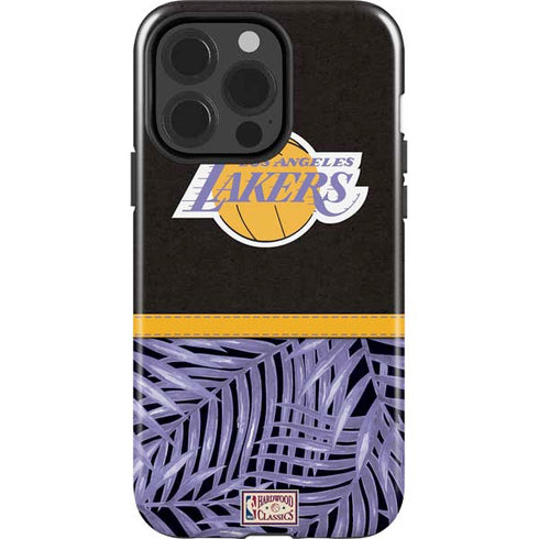 NBA Los Angeles Lakers Retro Palms iPhone 13 Pro Impact Case