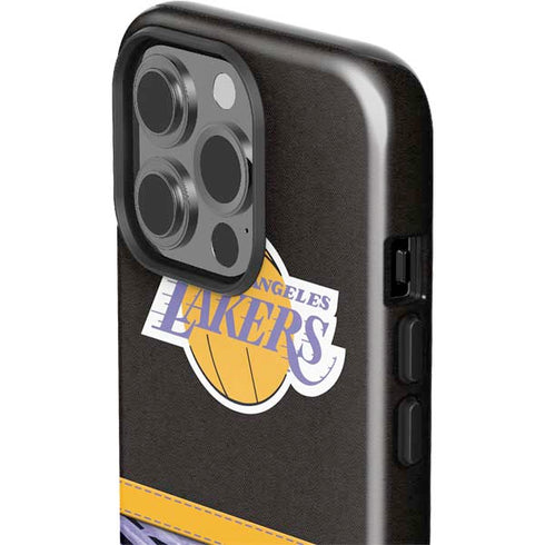 NBA Los Angeles Lakers Retro Palms iPhone 13 Pro Impact Case