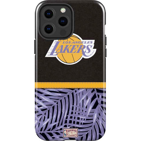 NBA Los Angeles Lakers Retro Palms iPhone 13 Pro Max Impact Case