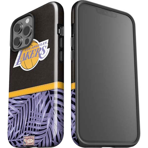 NBA Los Angeles Lakers Retro Palms iPhone 13 Pro Max Impact Case