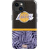 NBA Los Angeles Lakers Retro Palms iPhone 15 Plus Impact Case