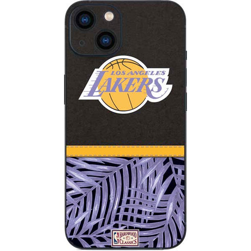 NBA Los Angeles Lakers Retro Palms iPhone 15 Plus Skin