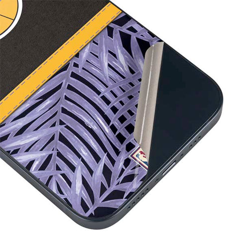 NBA Los Angeles Lakers Retro Palms iPhone 15 Plus Skin