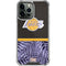 NBA Los Angeles Lakers Retro Palms iPhone 15 Pro Max Clear Case
