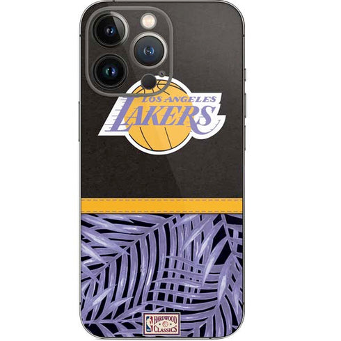 NBA Los Angeles Lakers Retro Palms iPhone 15 Pro Skin