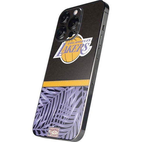 NBA Los Angeles Lakers Retro Palms iPhone 15 Pro Skin