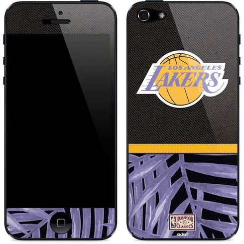 NBA Los Angeles Lakers Retro Palms iPhone 5/5s/5SE Skin
