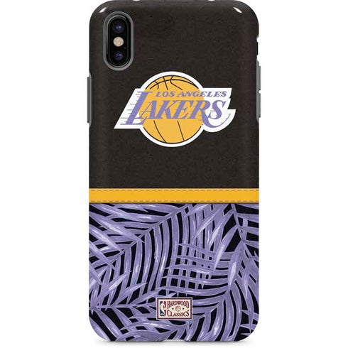 NBA Los Angeles Lakers Retro Palms iPhone 8 Pro Case