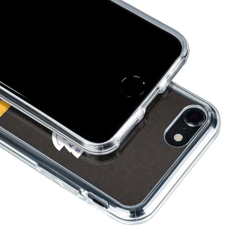 NBA Los Angeles Lakers Retro Palms iPhone SE (2nd & 3rd Gen) Clear Case