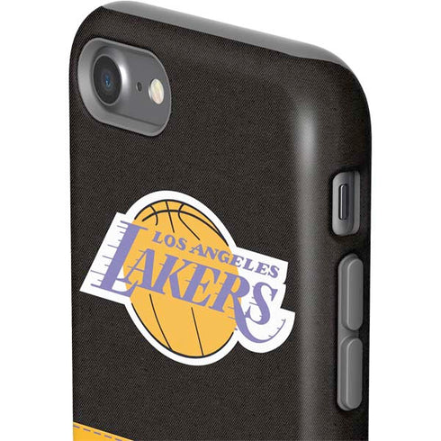 NBA Los Angeles Lakers Retro Palms iPhone SE (2nd & 3rd Gen) Pro Case