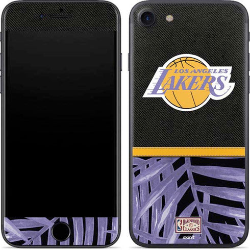 NBA Los Angeles Lakers Retro Palms iPhone SE (2nd & 3rd Gen) Skin