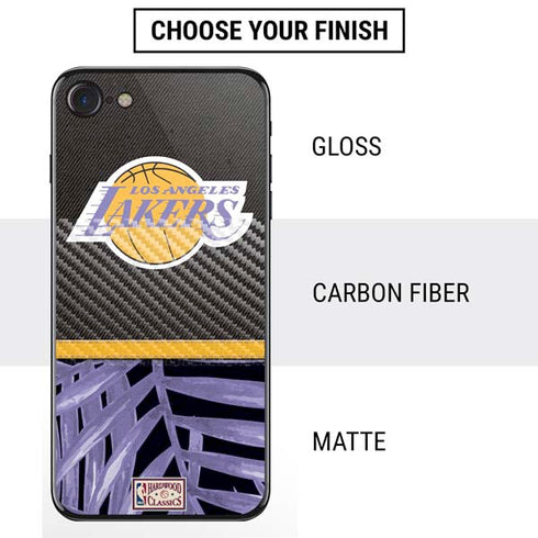 NBA Los Angeles Lakers Retro Palms iPhone SE (2nd & 3rd Gen) Skin