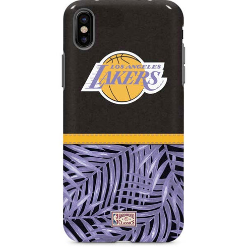 NBA Los Angeles Lakers Retro Palms iPhone X Pro Case