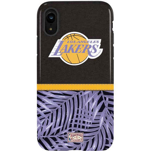 NBA Los Angeles Lakers Retro Palms iPhone XR Pro Case
