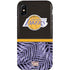 NBA Los Angeles Lakers Retro Palms iPhone XS Pro Case