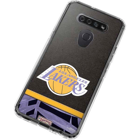 NBA Los Angeles Lakers Retro Palms LG K51/Q51 Clear Case