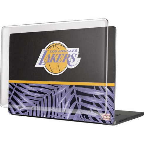 NBA Los Angeles Lakers Retro Palms MacBook Pro 16in (2021-25) Case plus Skin