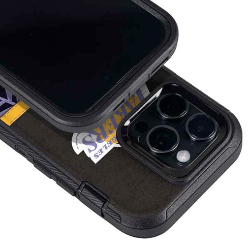 NBA Los Angeles Lakers Retro Palms Otterbox Defender iPhone Skin