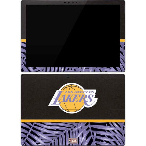 NBA Los Angeles Lakers Retro Palms Surface Pro 7 Skin