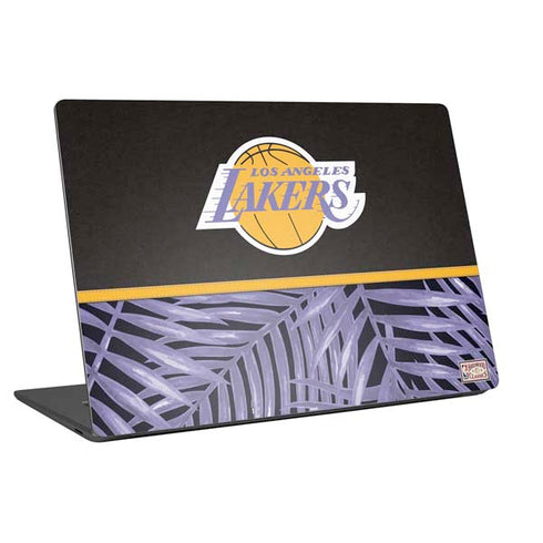 NBA Los Angeles Lakers Retro Palms Universal Laptop 12in (9.8 x 6.8in) Skin