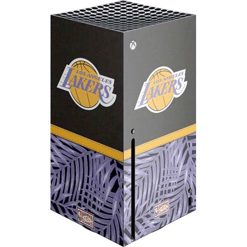 NBA Los Angeles Lakers Retro Palms Xbox Series X Console Skin