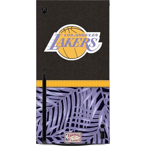 NBA Los Angeles Lakers Retro Palms Xbox Series X Console Skin