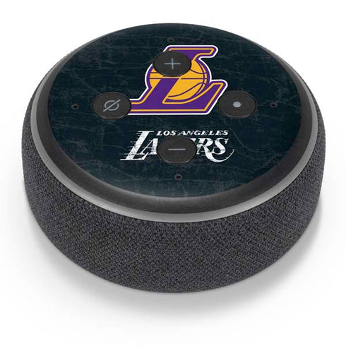 NBA Los Angeles Lakers Secondary Logo Amazon Echo Dot Skin