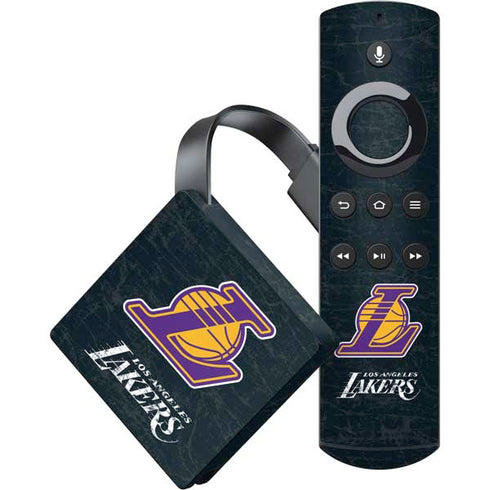 NBA Los Angeles Lakers Secondary Logo Amazon Fire TV Skin