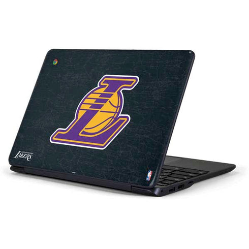 NBA Los Angeles Lakers Secondary Logo Samsung Chromebook Skin