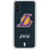NBA Los Angeles Lakers Secondary Logo Galaxy A10e Clear Case