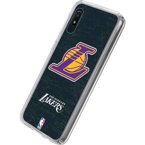NBA Los Angeles Lakers Secondary Logo Galaxy A10e Clear Case