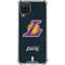 NBA Los Angeles Lakers Secondary Logo Galaxy A12 Clear Case