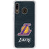 NBA Los Angeles Lakers Secondary Logo Galaxy A20 Clear Case