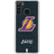 NBA Los Angeles Lakers Secondary Logo Galaxy A21 Clear Case