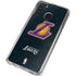 NBA Los Angeles Lakers Secondary Logo Galaxy A21 Clear Case