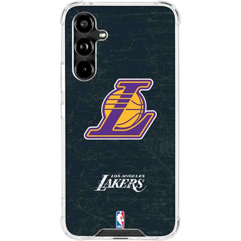 NBA Los Angeles Lakers Secondary Logo Galaxy A54 5G Clear Case