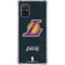 NBA Los Angeles Lakers Secondary Logo Galaxy A71 5G Clear Case