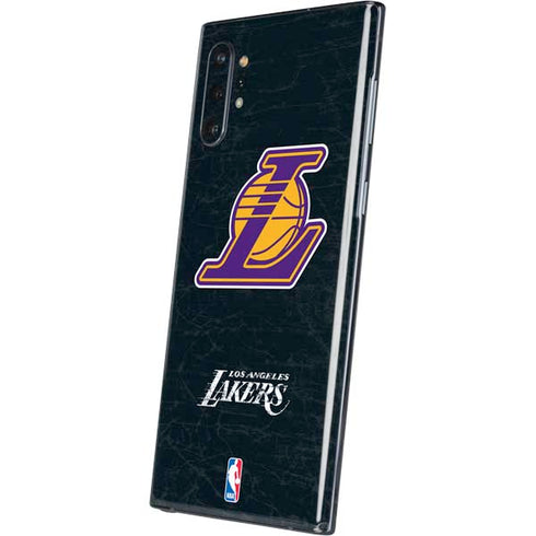 NBA Los Angeles Lakers Secondary Logo Galaxy Note 10 Plus Skin
