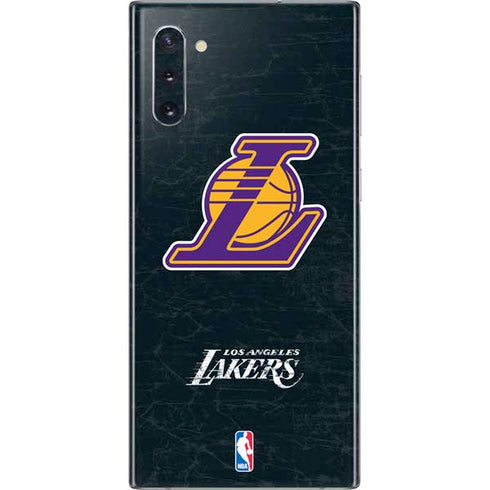NBA Los Angeles Lakers Secondary Logo Galaxy Note 10 Skin