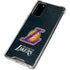 NBA Los Angeles Lakers Secondary Logo Galaxy Note20 5G Clear Case