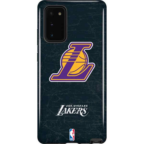 NBA Los Angeles Lakers Secondary Logo Galaxy Note20 5G Pro Case