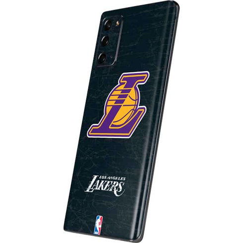 NBA Los Angeles Lakers Secondary Logo Galaxy Note20 5G Skin